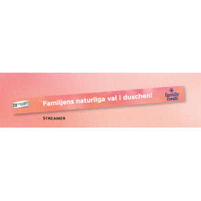 Family Fresh Pink Grapefruit Streamer 20st/ bunt