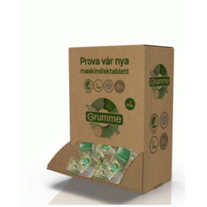 Grumme Maskindiskmedel Display 3 pack Singelpackad