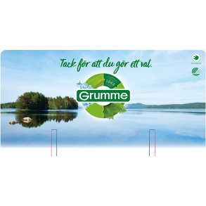 Grumme D/L Toppskylt Singelpackad