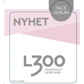 L 300 '' Nyhet Ansiktsserum'' Instickare 20st/ bunt