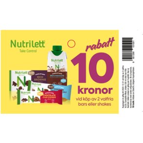 Nutrilett RTD/ Bars K-block 10:- 10st/bunt