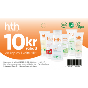 HTH Rabattkupong 10kr 10st/ bunt
