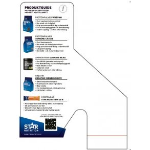 Star Nutrition Hyllguide 10st/ bunt