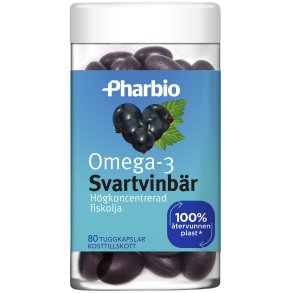 Pharbio Svartvinbr Tomburk Singelpackad