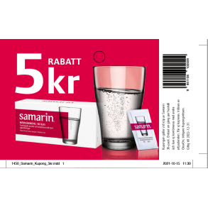 Samarin K-block 5:- 10st/ bunt