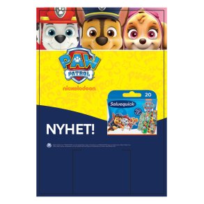 Toppskylt Paw Patrol passar till UA stll artnr: 1003387 Singelpackad
