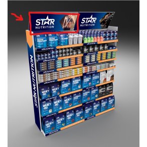 Star Nutrition (Team Sportia) Toppskylt 2st/ bunt