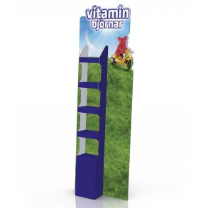 Vitaminbjrnar Display. Kitpackas