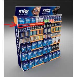 Star Nutrition (Team Sportia) Hyllkantslist 6st/ kart