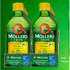 Mllers 2-face Pusher 10st/ kart.